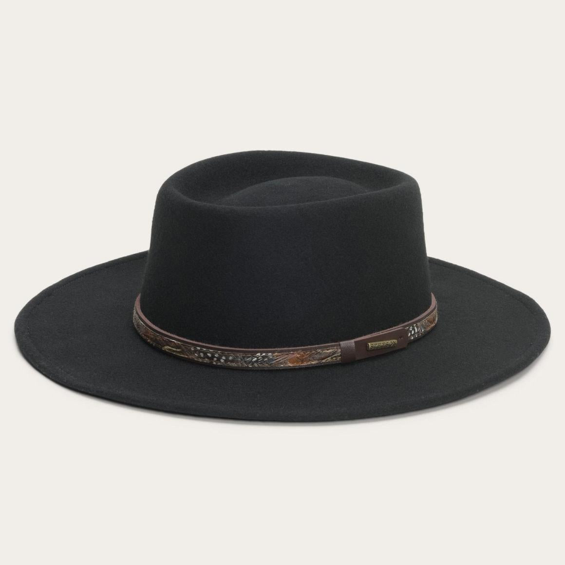 Kelso Outdoor Hat Black Men/Women Stetson Outdoor