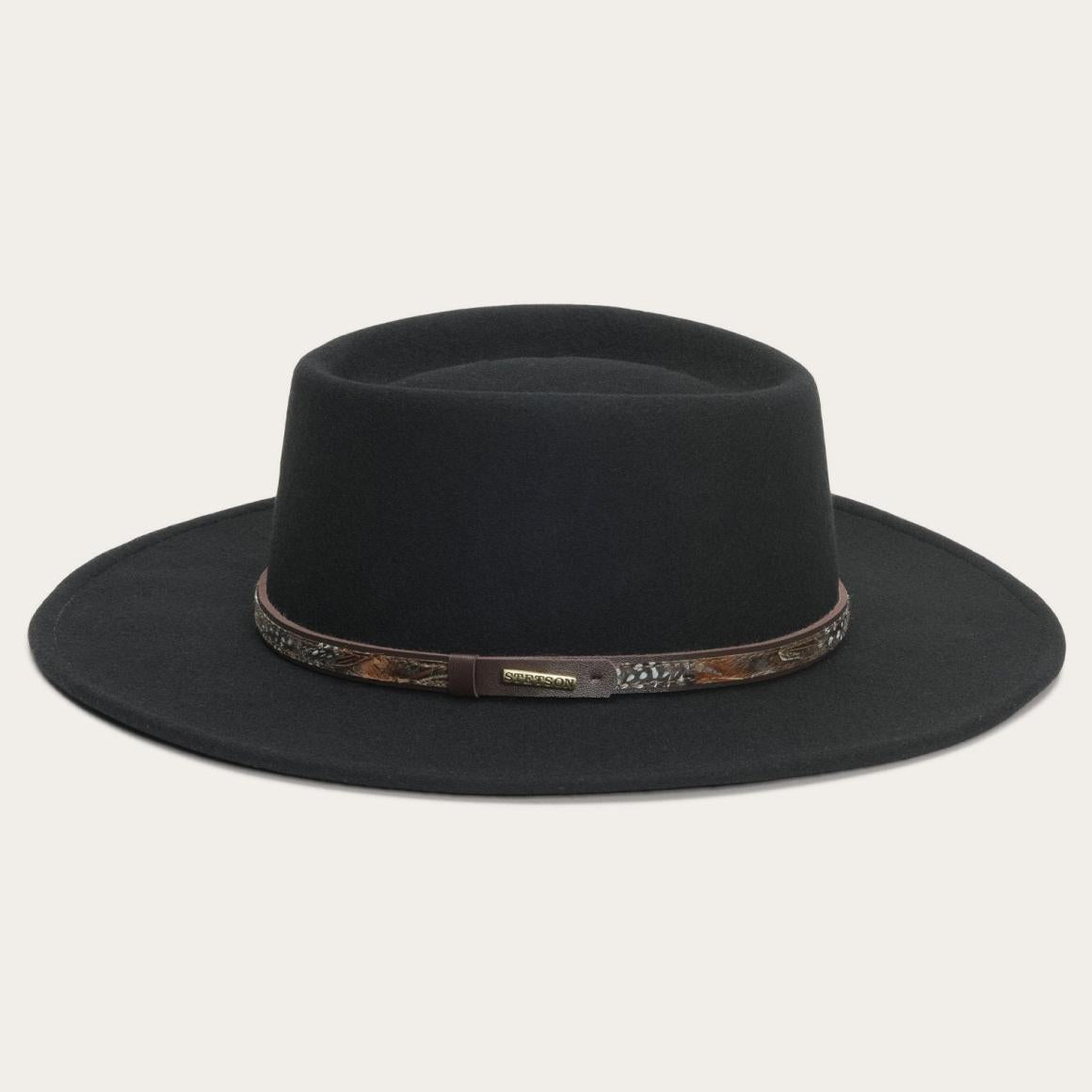 Kelso Outdoor Hat Black Men/Women Stetson Outdoor