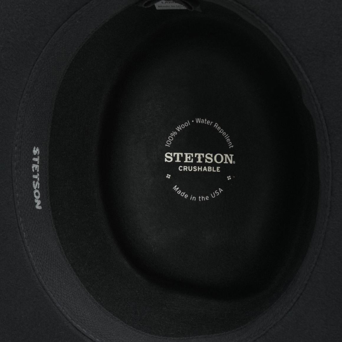 Kelso Outdoor Hat Black Men/Women Stetson Outdoor