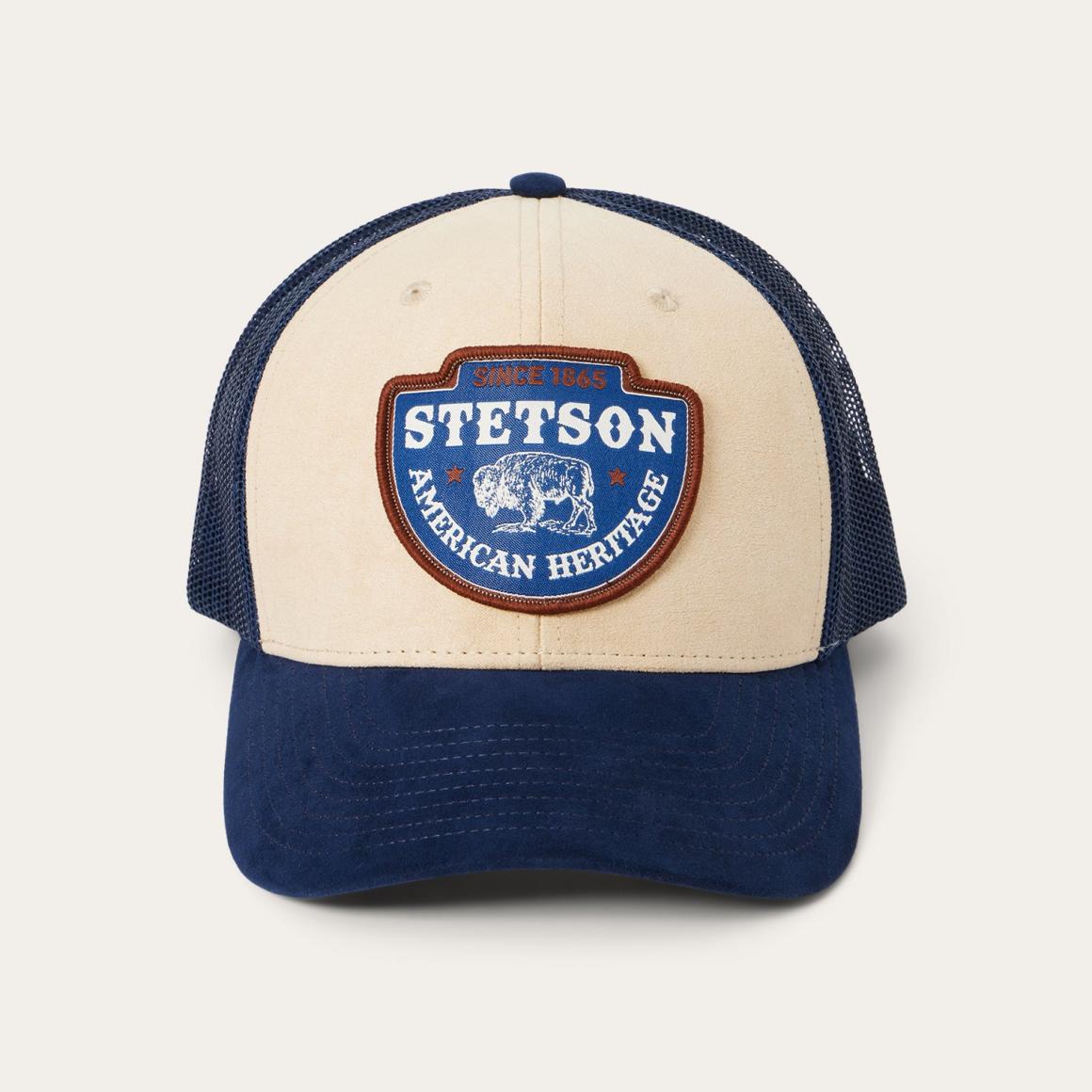 Khaki Arrowhead Patch Trucker Cap Khaki Men/Women Stetson Caps & Truckers