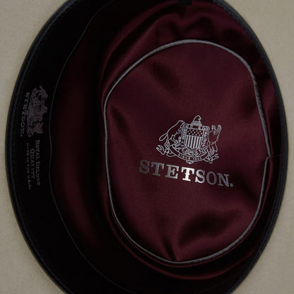Kings Row Firm Felt Hat Silver Grey Men/Women Stetson Fedora