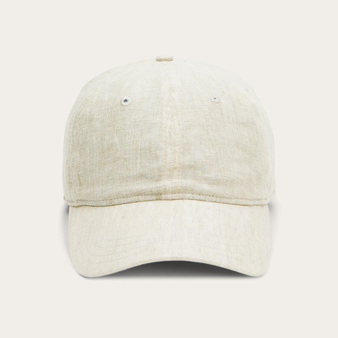 Linen Baseball Cap Beige Men/Women Stetson Caps & Truckers