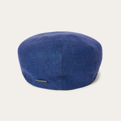 Linen Driver Cap Navy Men/Women Stetson Caps & Truckers