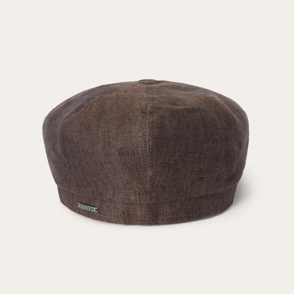 Linen Hatteras Cap Brown Men/Women Stetson Caps & Truckers