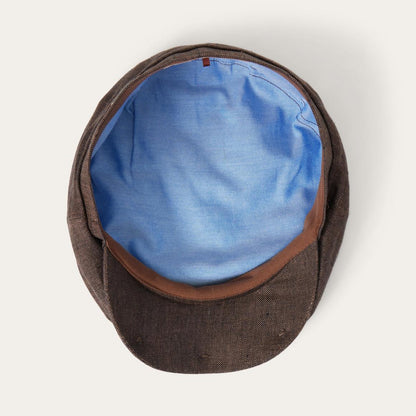 Linen Hatteras Cap Brown Men/Women Stetson Caps & Truckers