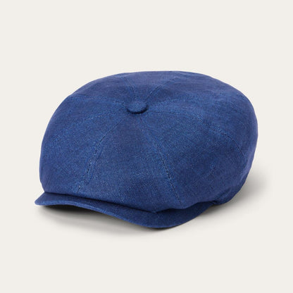 Linen Hatteras Cap Navy Men/Women Stetson Caps & Truckers