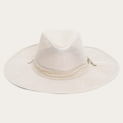 Montana 'No Fly Zone' Mesh Hat Khaki Men/Women Stetson Outdoor