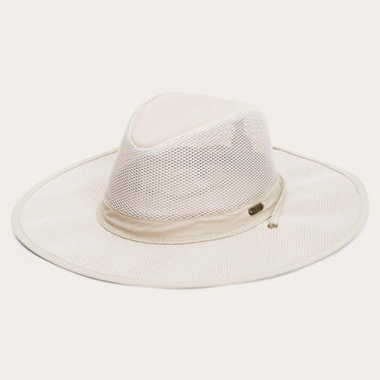 Montana 'No Fly Zone' Mesh Hat Khaki Men/Women Stetson Outdoor