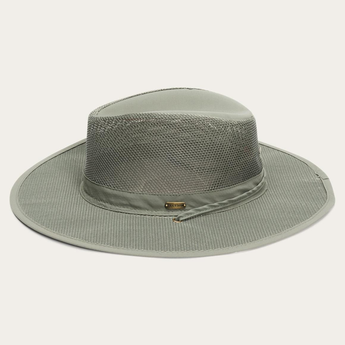 Montana 'No Fly Zone' Mesh Hat Willow Men/Women Stetson Outdoor