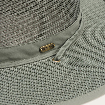 Montana 'No Fly Zone' Mesh Hat Willow Men/Women Stetson Outdoor