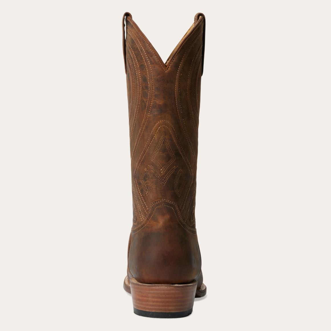 Mossman Boot Brown Men Stetson Western