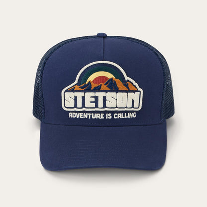 Mountain Sunset Trucker Cap Navy Men/Women Stetson Caps & Truckers