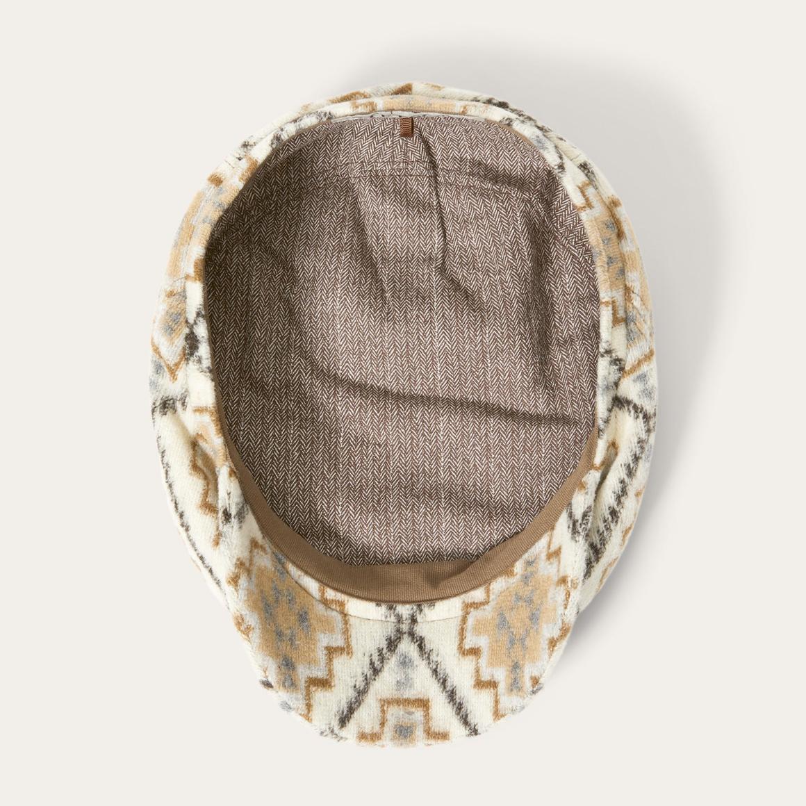 Navajo Jersey Driver Cap Off White / Beige Men/Women Stetson Caps & Truckers