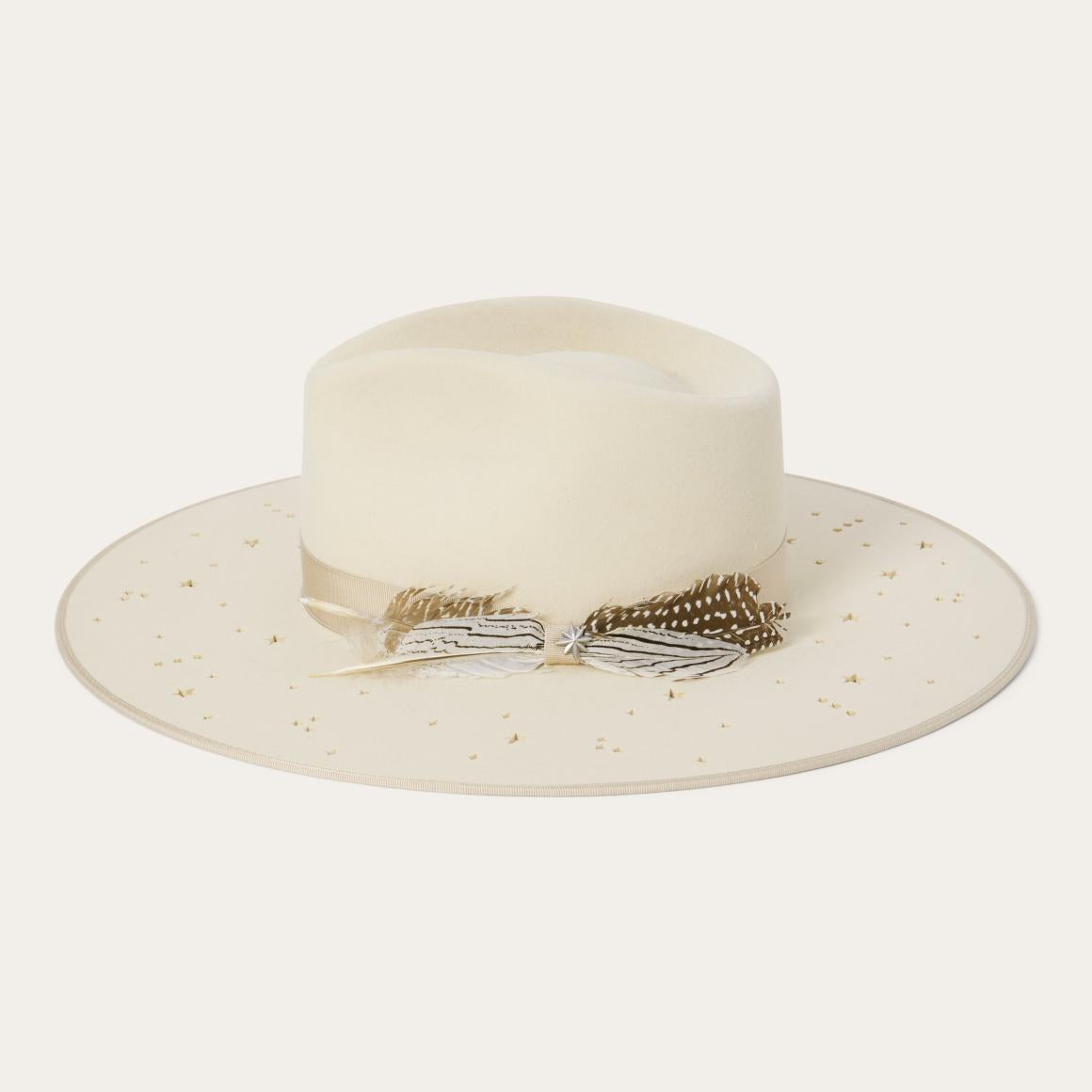 Night Sky Fedora Bone Men/Women Stetson Fedora