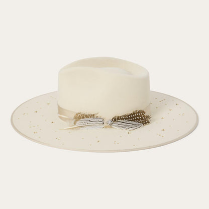 Night Sky Fedora Bone Men/Women Stetson Fedora
