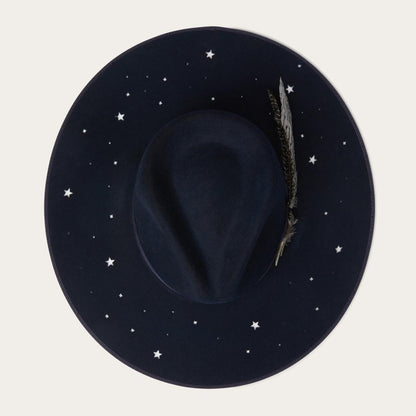 Night Sky Fedora Navy Men/Women Stetson Fedora