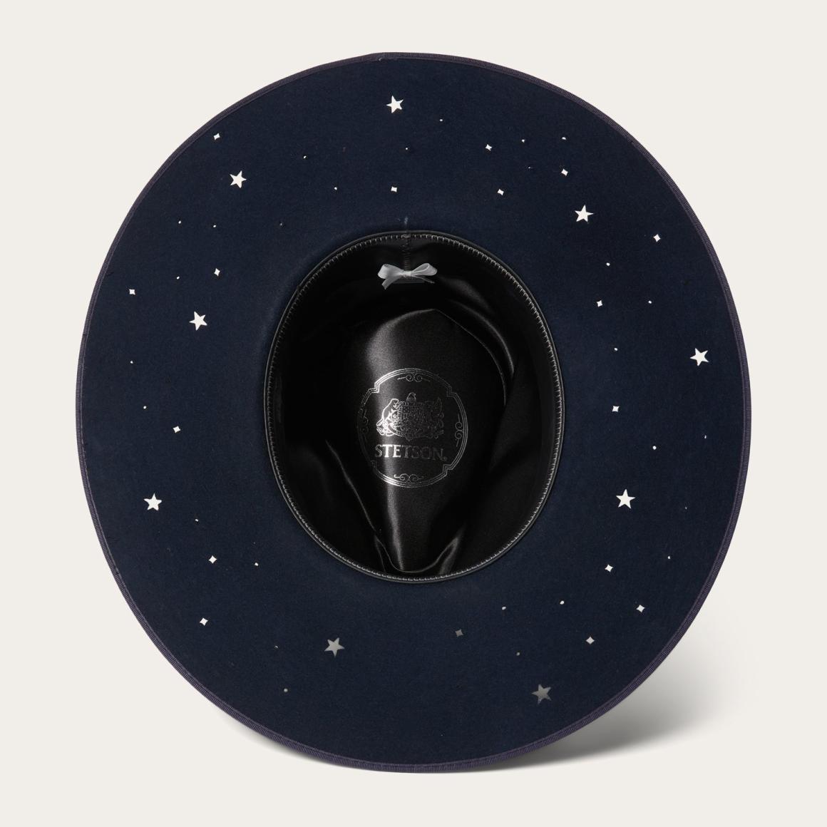 Night Sky Fedora Navy Men/Women Stetson Fedora