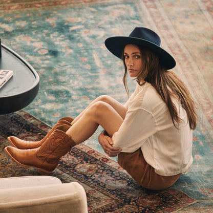 Nora Boots Tan Women Stetson Western
