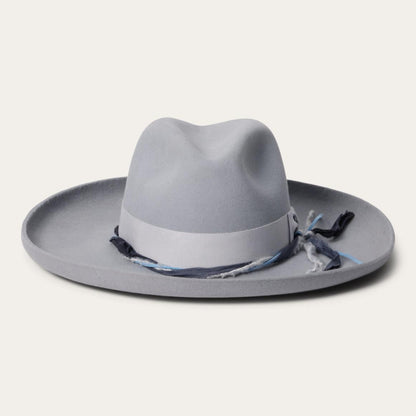 Oceanus Fedora Light Grey Men/Women Stetson Fedora