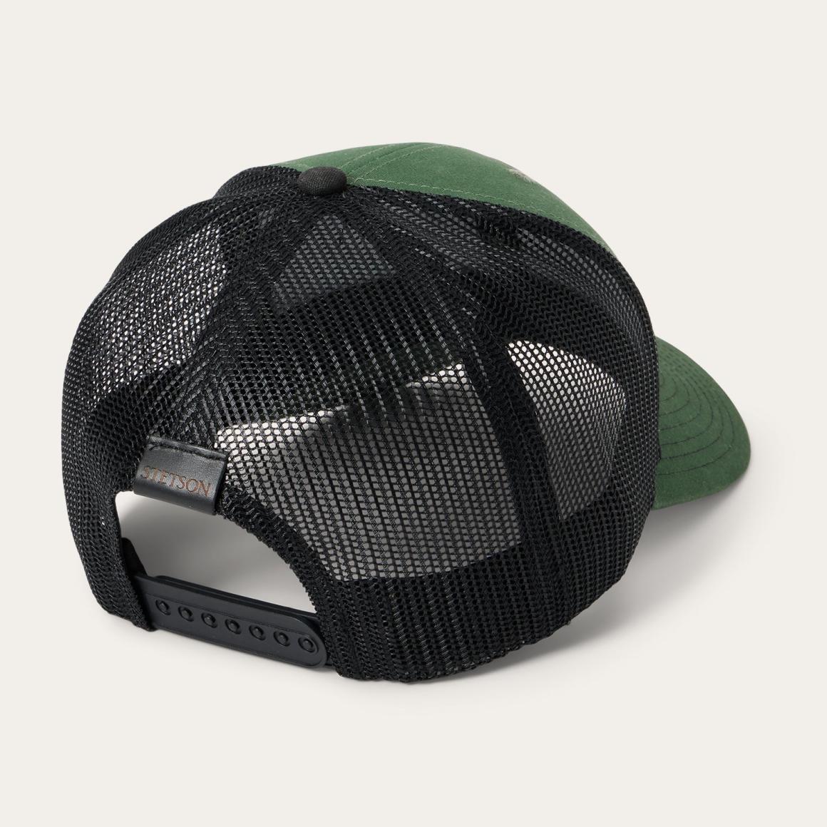 Olive Sunset Trucker Cap Olive Men/Women Stetson Caps & Truckers