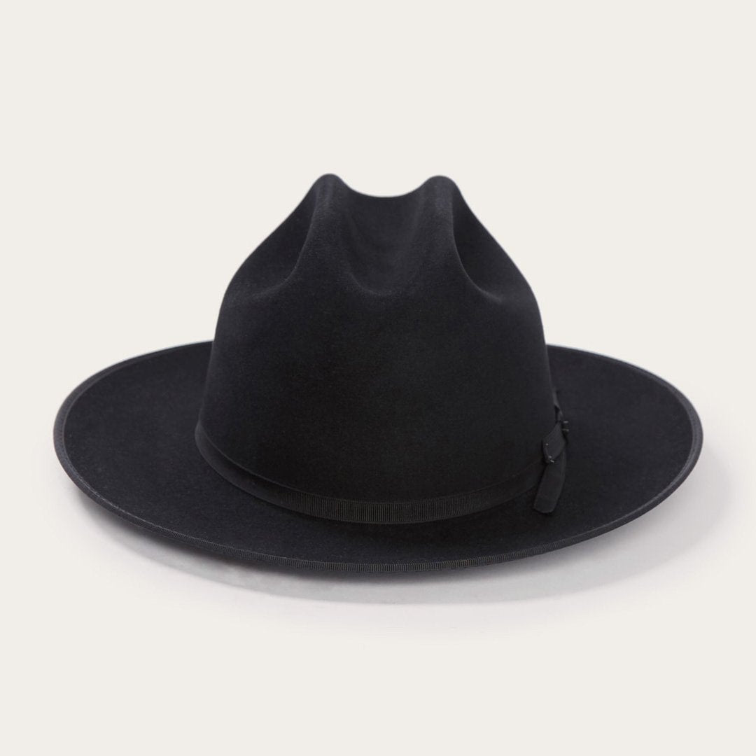 Open Road 6X Cowboy Hat Black Men/Women Stetson Fedora