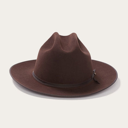 Open Road 6X Cowboy Hat Chocolate Men/Women Stetson Fedora