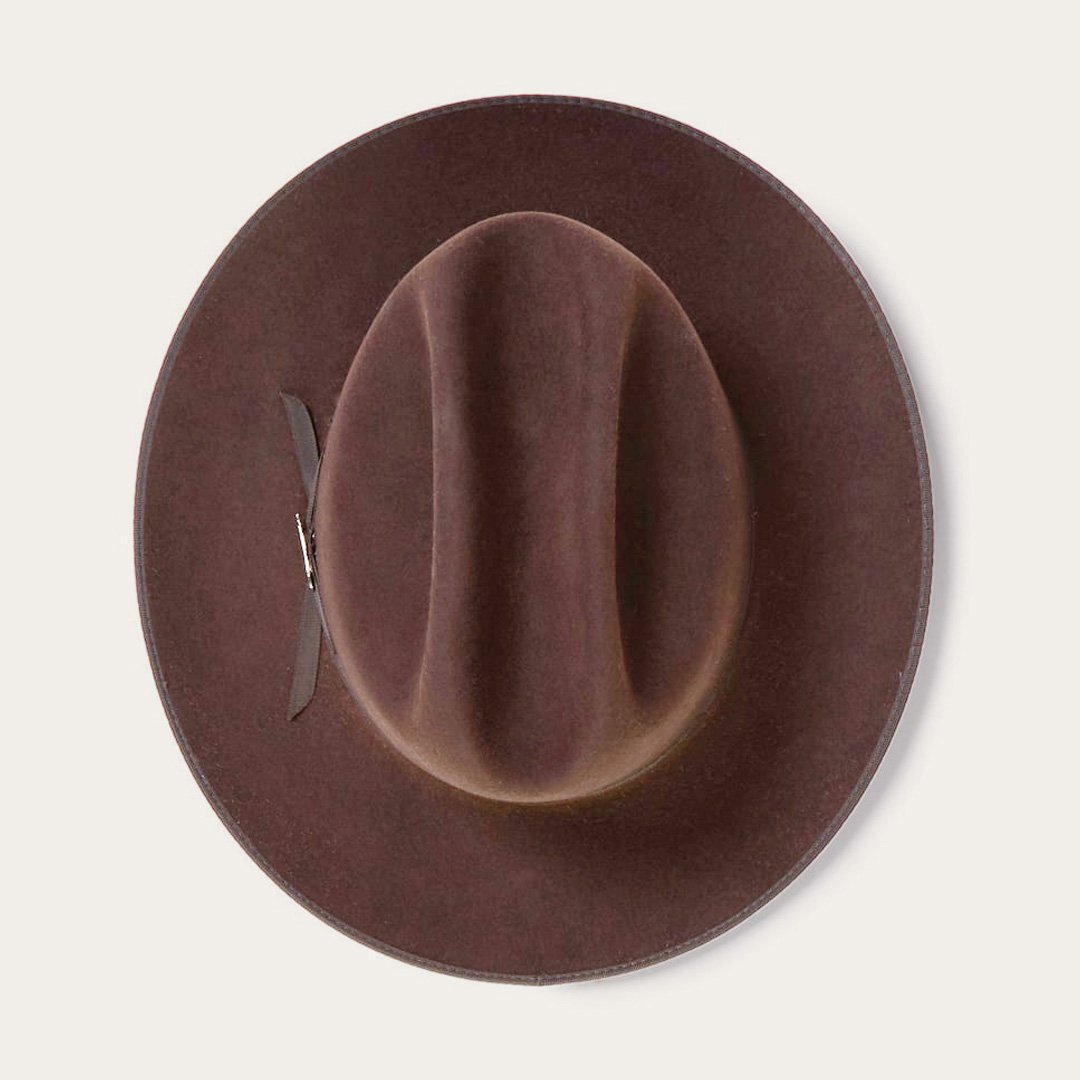 Open Road 6X Cowboy Hat Chocolate Men/Women Stetson Fedora