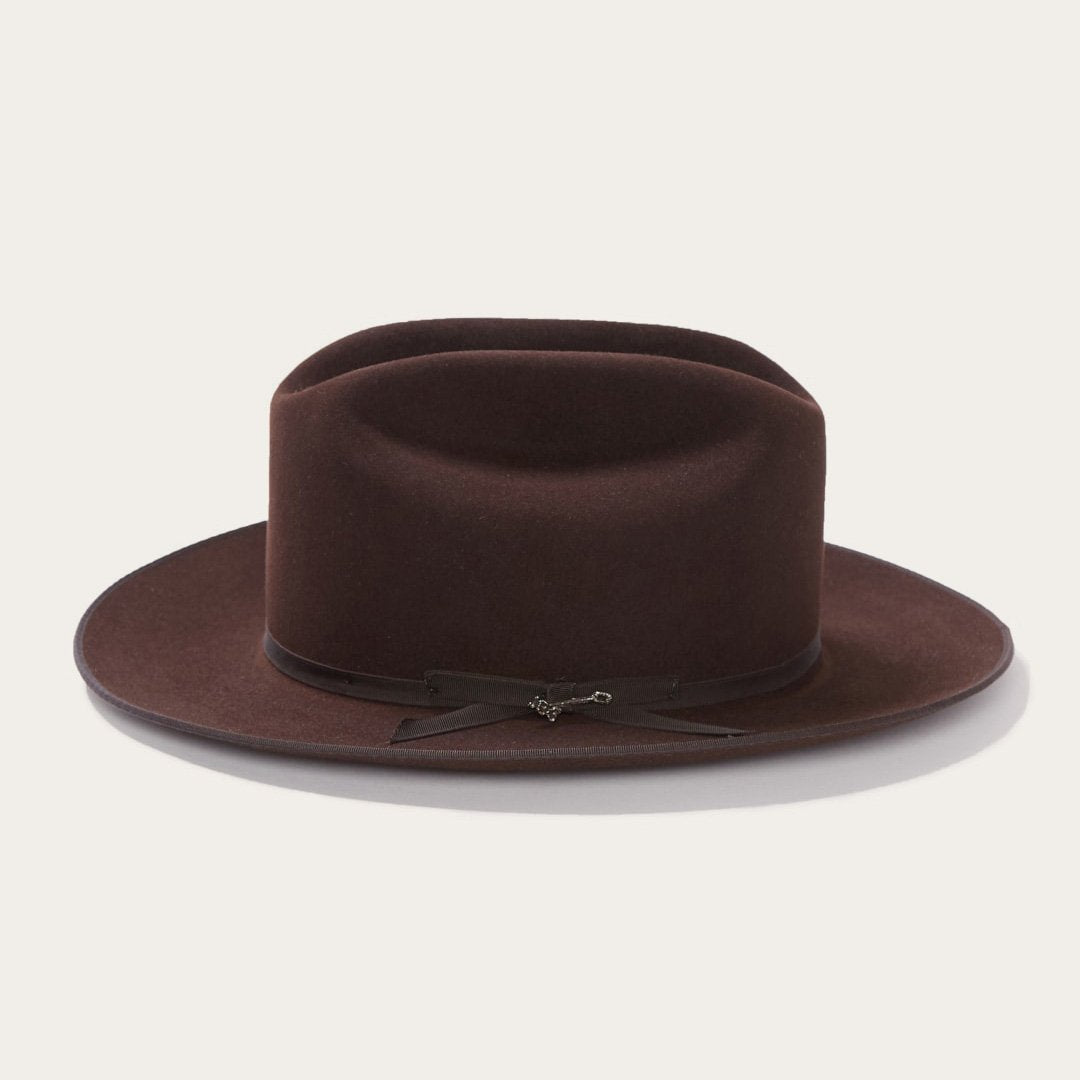 Open Road 6X Cowboy Hat Chocolate Men/Women Stetson Western