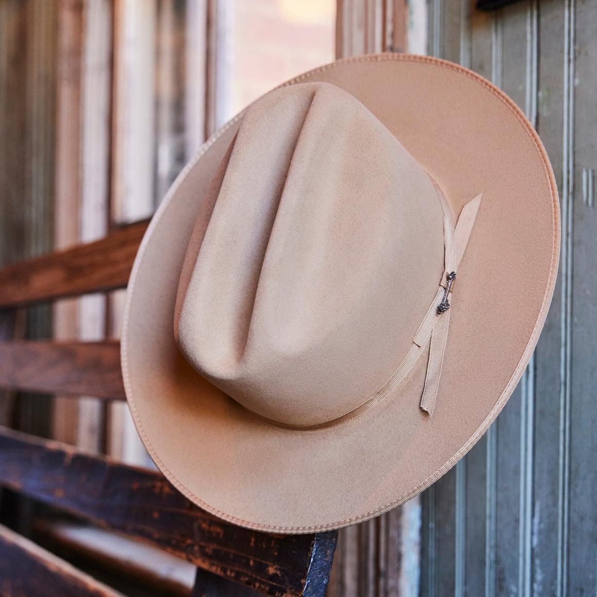 Open Road 6X Cowboy Hat Fawn Men/Women Stetson Fedora