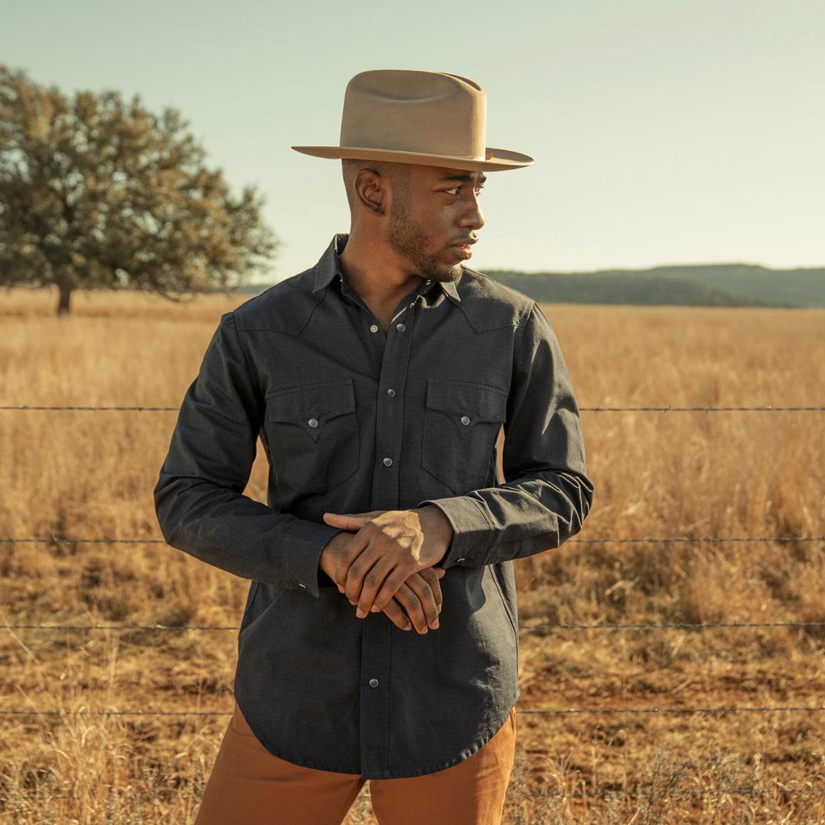 Open Road 6X Cowboy Hat Fawn Men/Women Stetson Fedora