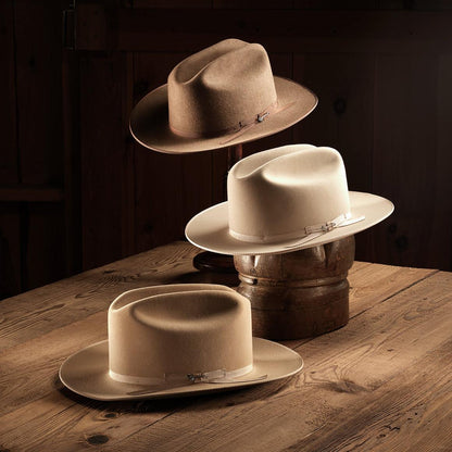 Open Road 6X Cowboy Hat Fawn Men/Women Stetson Fedora