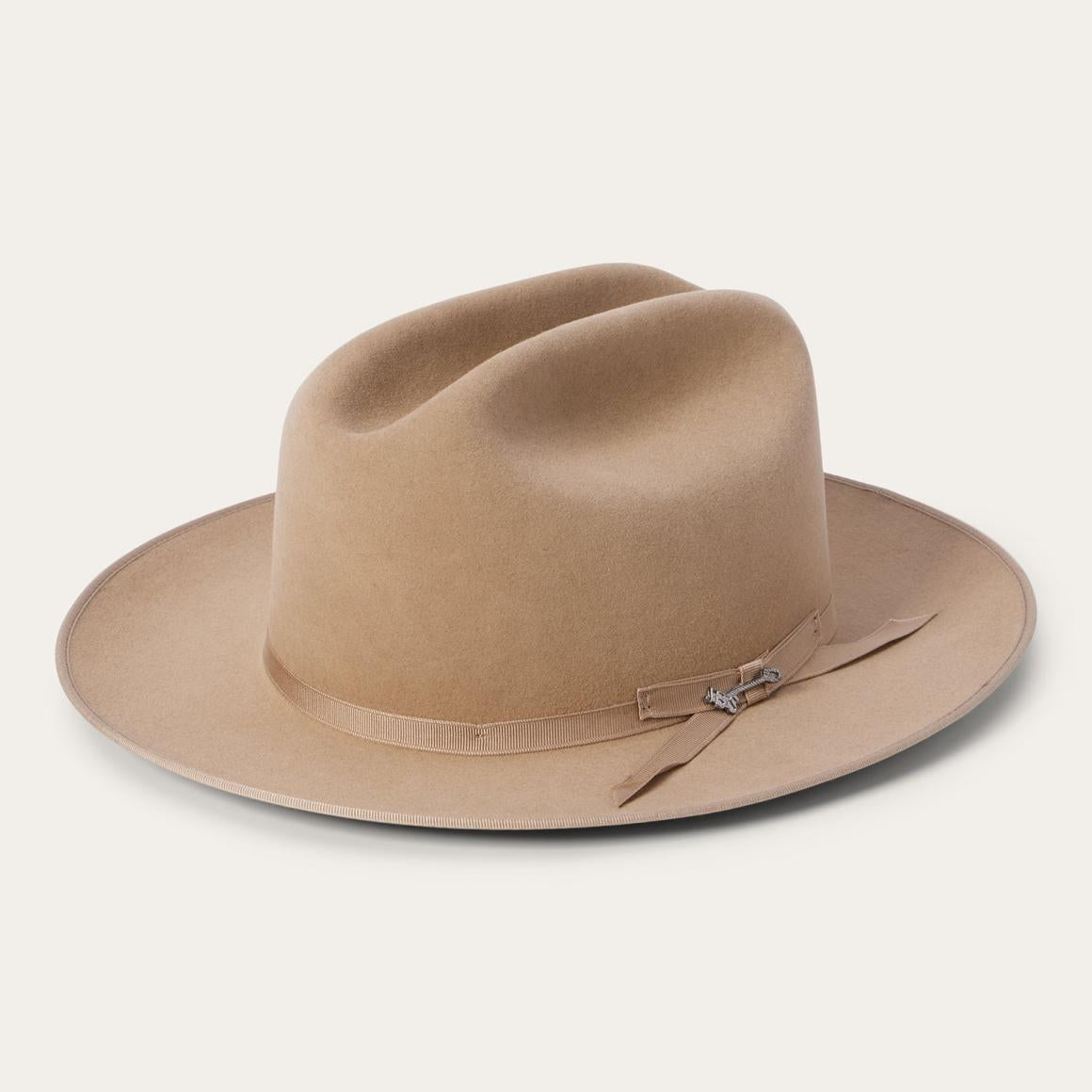 Open Road 6X Cowboy Hat Fawn Men/Women Stetson Fedora