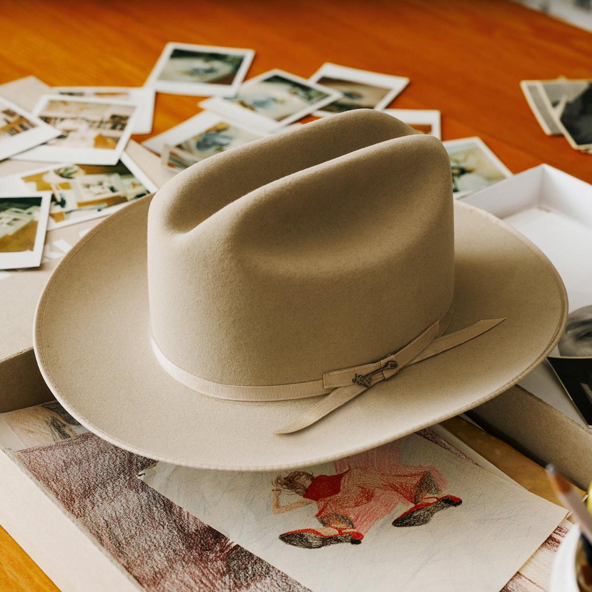Open Road 6X Cowboy Hat Silverbelly Men/Women Stetson Fedora