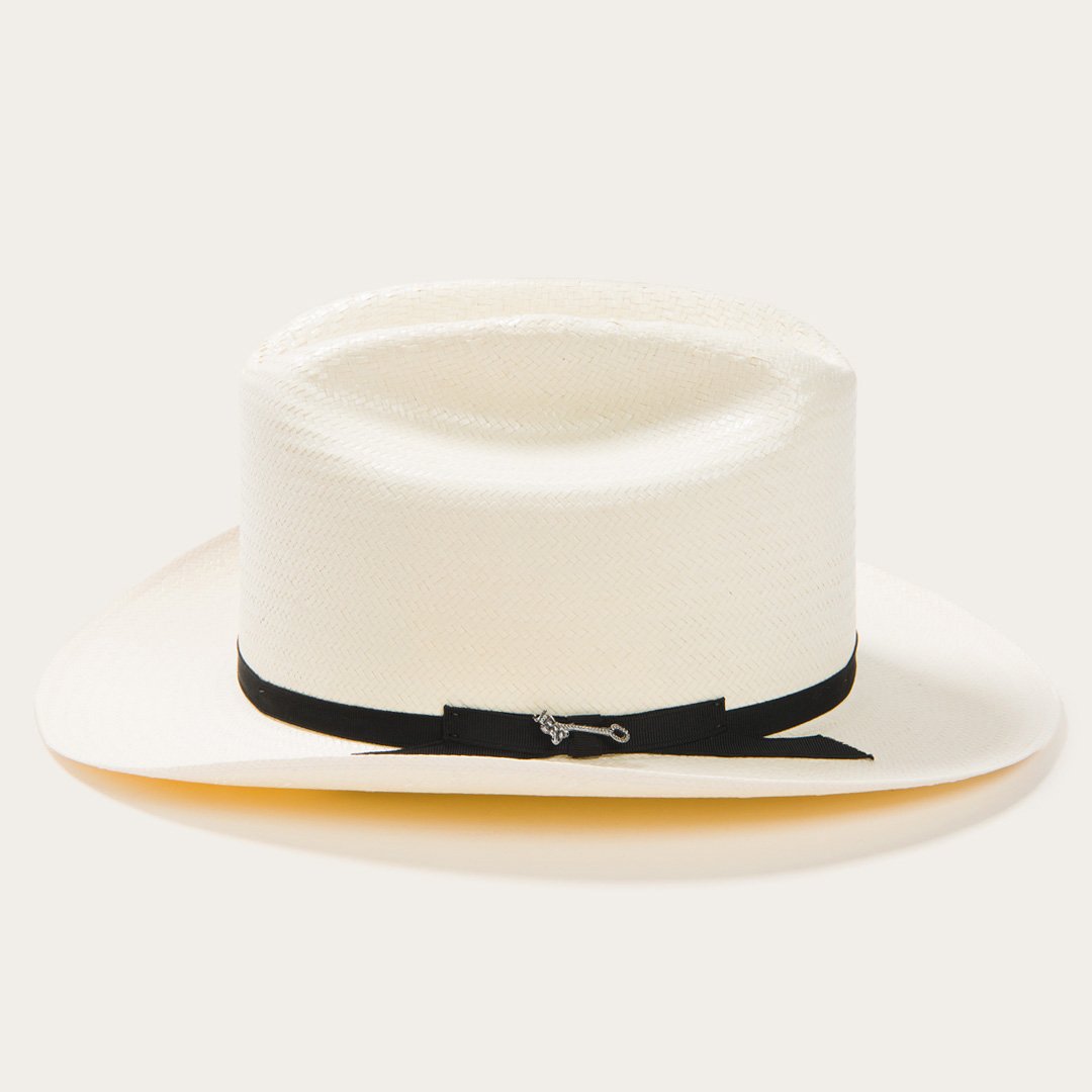 Open Road 6X Straw Cowboy Hat Natural Men/Women Stetson Fedora