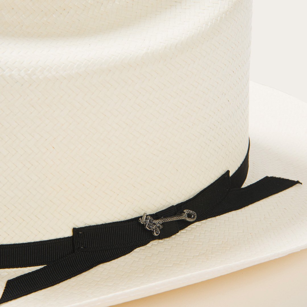 Open Road 6X Straw Cowboy Hat Natural Men/Women Stetson Fedora