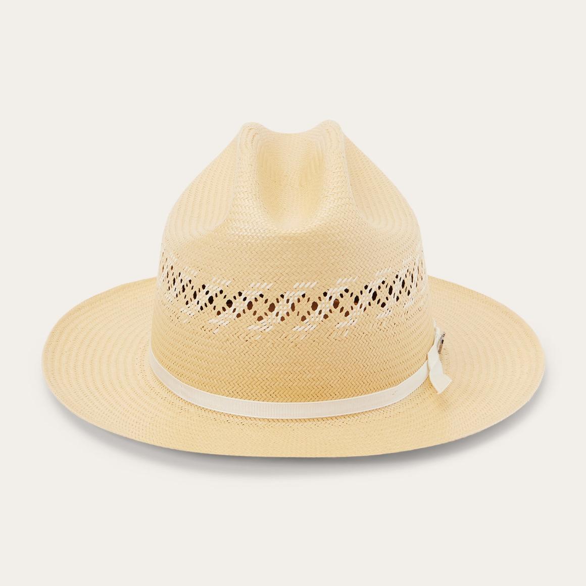 Open Road Limited Edition Straw Hat Pecan Ivory Men/Women Stetson Western