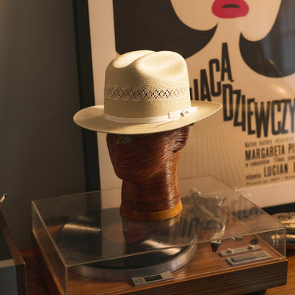 Open Road Limited Edition Straw Hat Pecan Ivory Men/Women Stetson Western