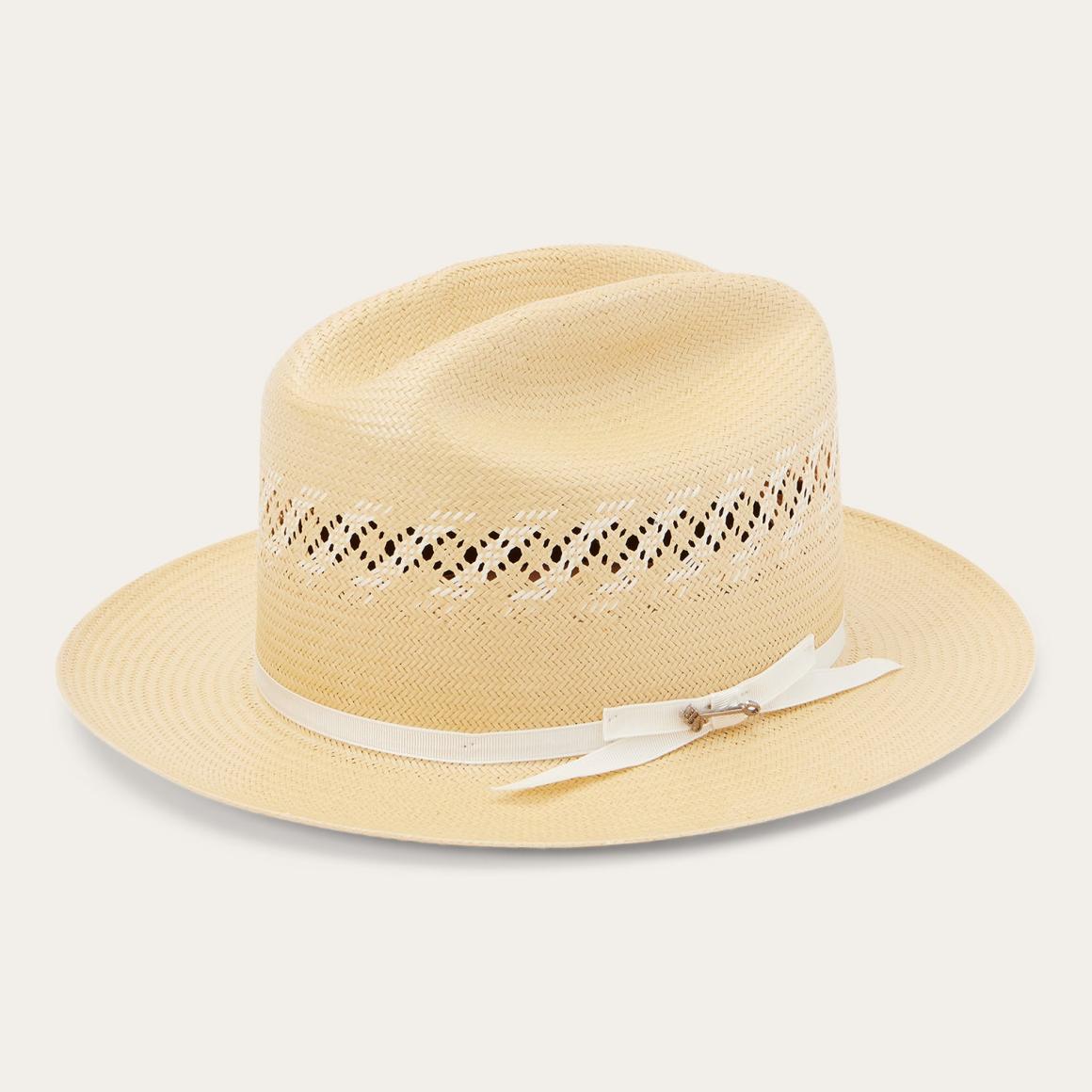 Open Road Limited Edition Straw Hat Pecan Ivory Men/Women Stetson Western
