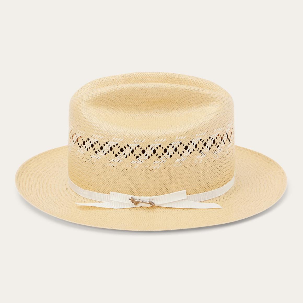 Open Road Limited Edition Straw Hat Pecan Ivory Men/Women Stetson Western