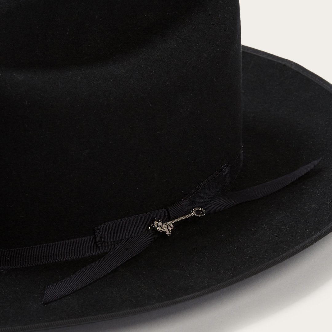 Open Road Royal Deluxe Hat Black Men/Women Stetson Western