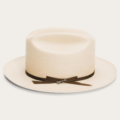 Open Road Straw Hat Silverbelly Men/Women Stetson Fedora