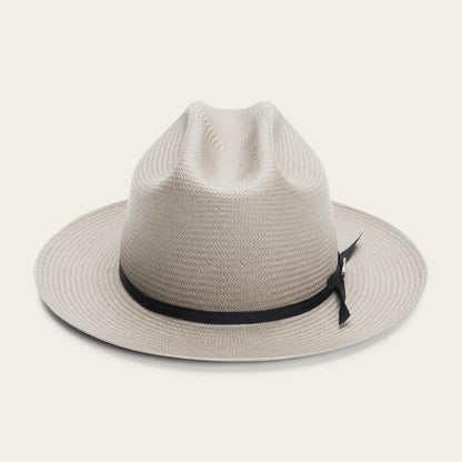 Open Road Straw Hat Taupe Men/Women Stetson Fedora
