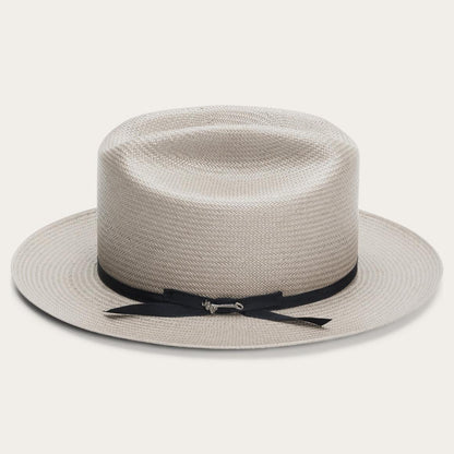 Open Road Straw Hat Taupe Men/Women Stetson Fedora