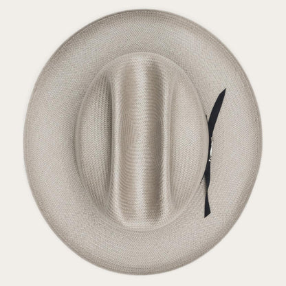 Open Road Straw Hat Taupe Men/Women Stetson Fedora