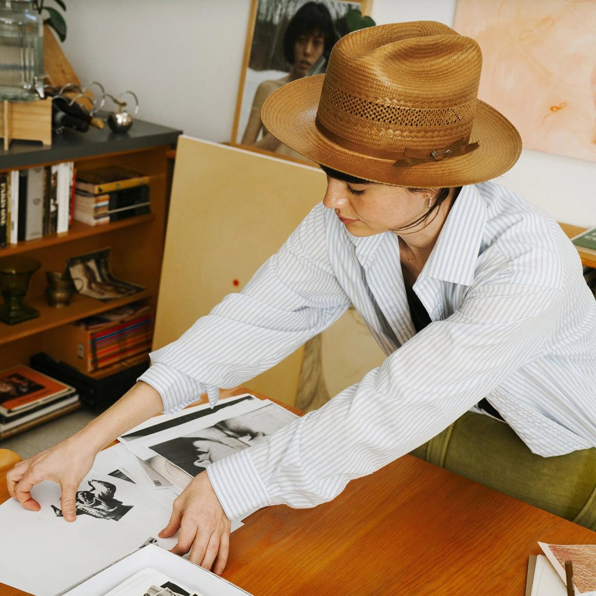 Open Road Vented Straw Cowboy Hat Cognac Men/Women Stetson Fedora