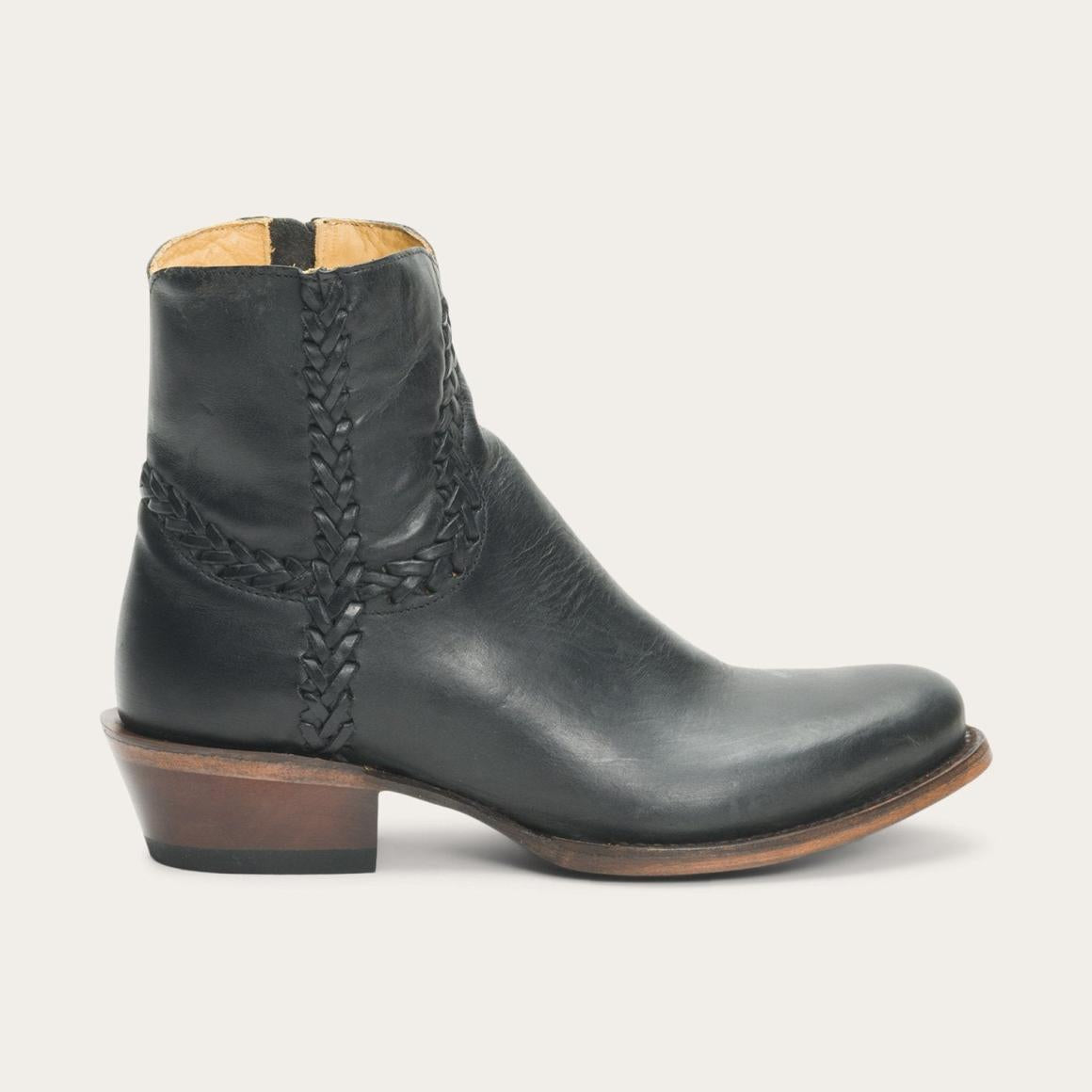 Pixie Boots Black Women Stetson Shorties