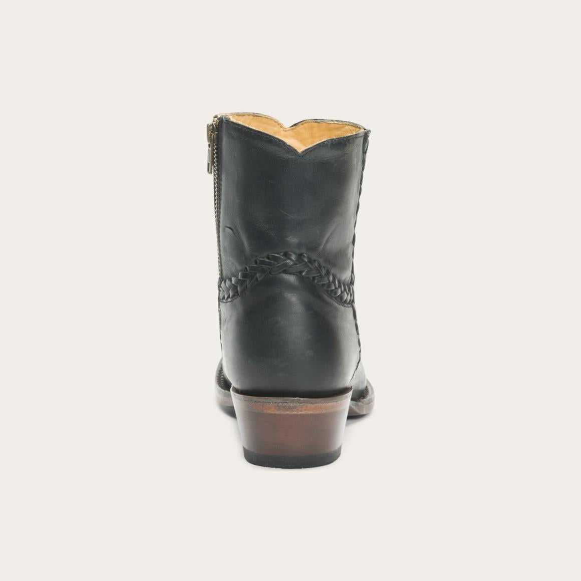Pixie Boots Black Women Stetson Shorties