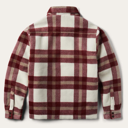 Plaid Lined Jac-Shirt Red Men Stetson Jackets