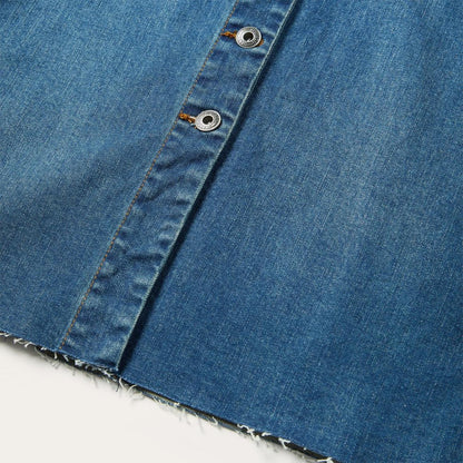 Premium Denim Shirt Dress Blue Women Stetson Shirt Dresses