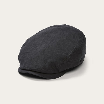 Premium Linen Driver Cap Black Men/Women Stetson Caps & Truckers